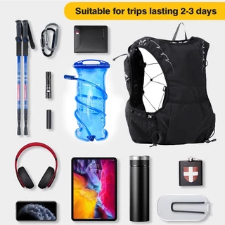 เป้ hydration breathable น้ำหนักเบาทึ้งอากาศ สำหรับการวิ่งเทรลและมาราธอน