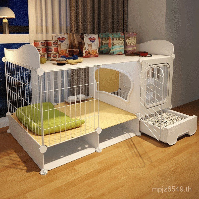 สุนัข Yiwei ห้องน้ําสุนัขกรงสุนัข Dung Yi Hall Villa ในร่ม One Room Kennel ทําความสะอาดอัตโนมัติแยกข