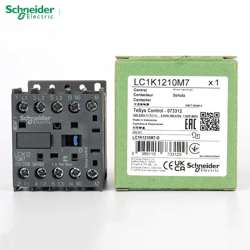 คอนแทคเตอร์ Schneider LP1K/LC1K06/09/12/06/09/12/10/01/M7/BD3