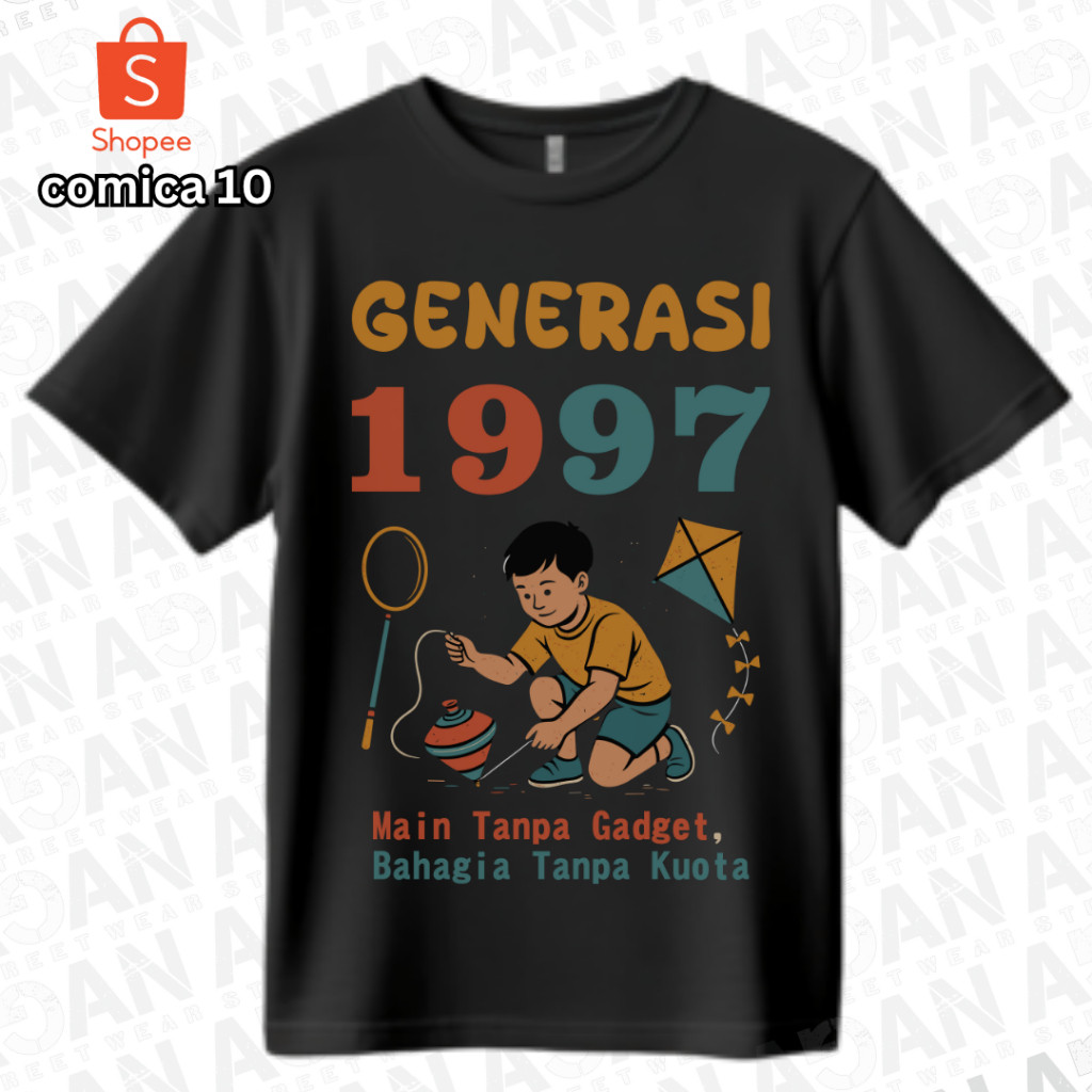 เสื้อยืด KATUN Vintage Limited Edition 1997 เสื้อยืดปี 1997 ผ้าฝ้ายหวี 30 ปีสําหรับผู้ชายและผู้หญิง