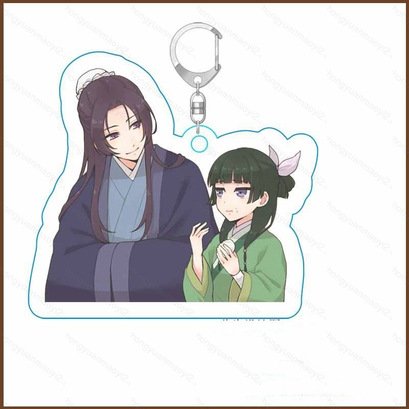 ZY2 The Apothecary Diaries อะนิเมะพวงกุญแจ Kusuiya no Hitorigoto พวงกุญแจการ์ตูนกระเป๋าจี้ Maomao Ji