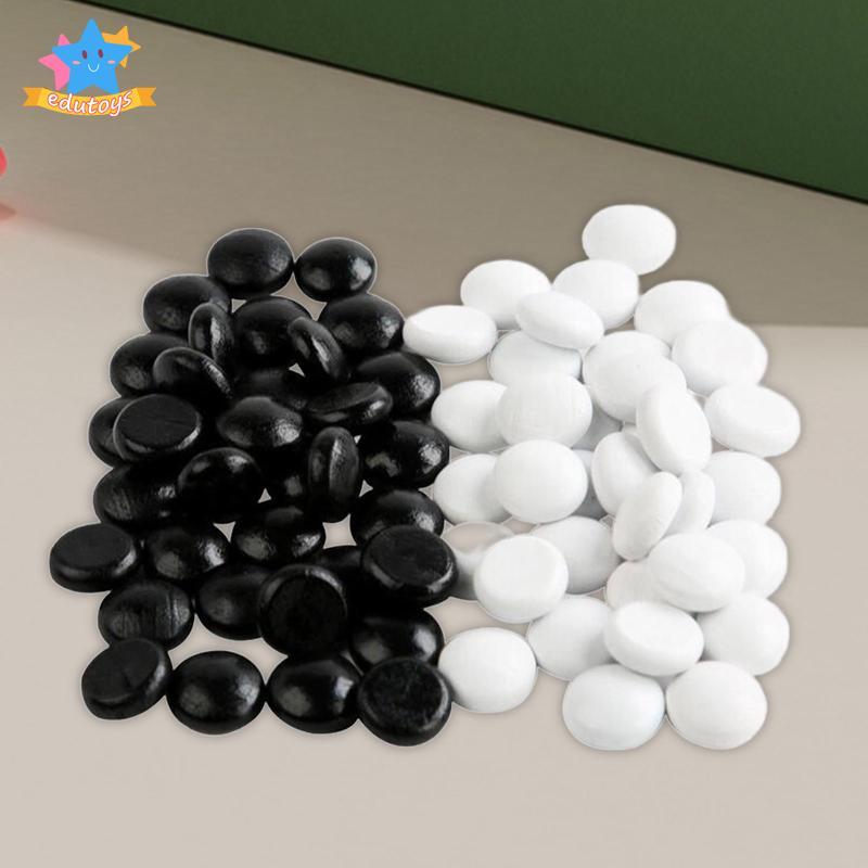 [Edstars] 70x Go Chess Game Stones Gobang Bead Go Game Stones for Two Player Strategy Game