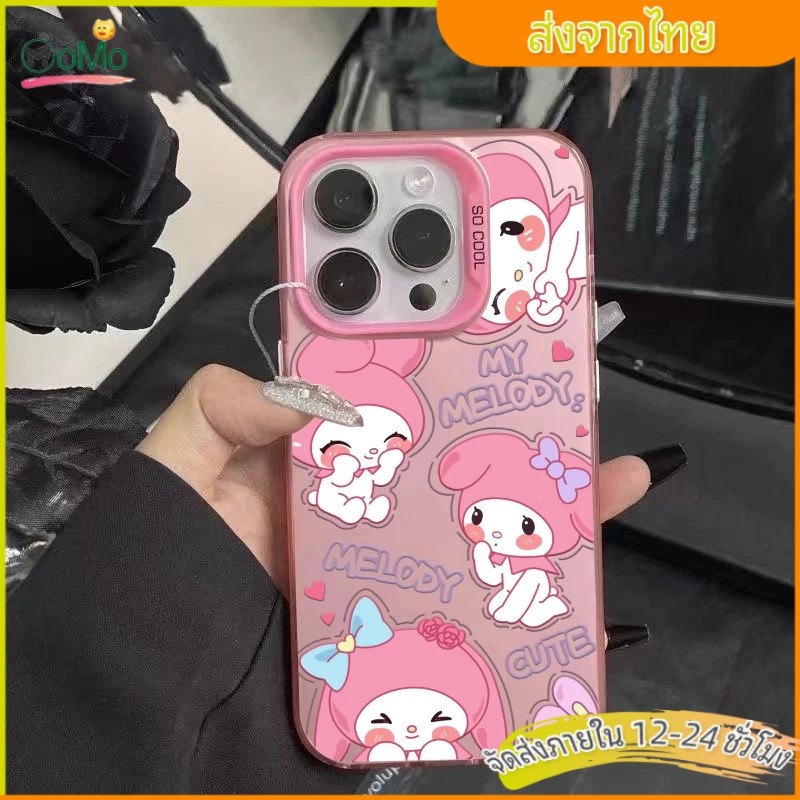 🔥🔥melodi เคสมือถือสำหรับไอโฟน17 11 12 13 14 15 16 Pro Max Case For iPhone 11 13 16 XR X XS 7 8 se2020 เคส ทุกเครื่อง