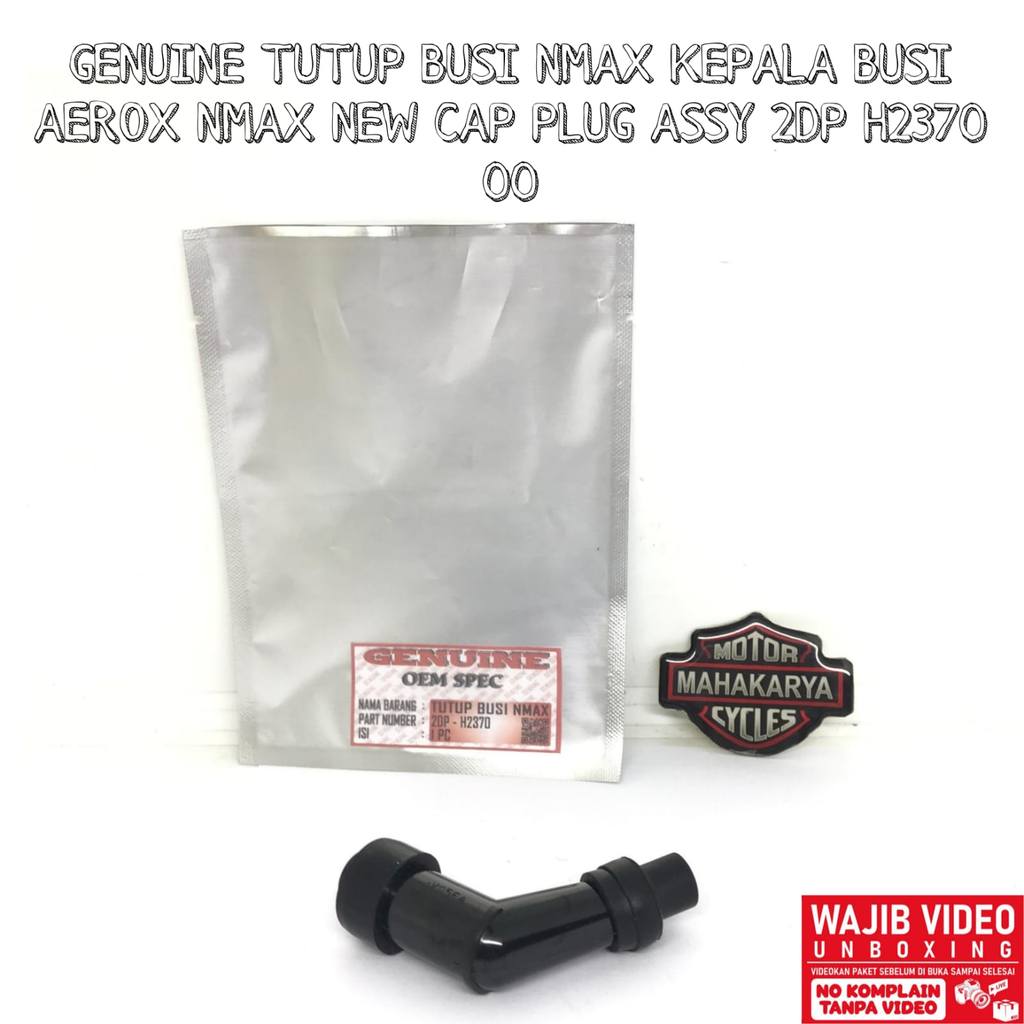 ของแท้ NMAX SPARK PLUG CAP AEROX NMAX ใหม่ CAP PLUG ASSY 2DP H2370 00
