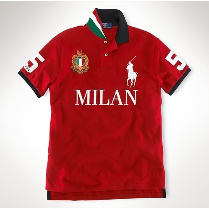 RL City Series เสื้อโปโลผู้ชายแขนสั้น สำหรับการทำงานและใส่ลำลอง