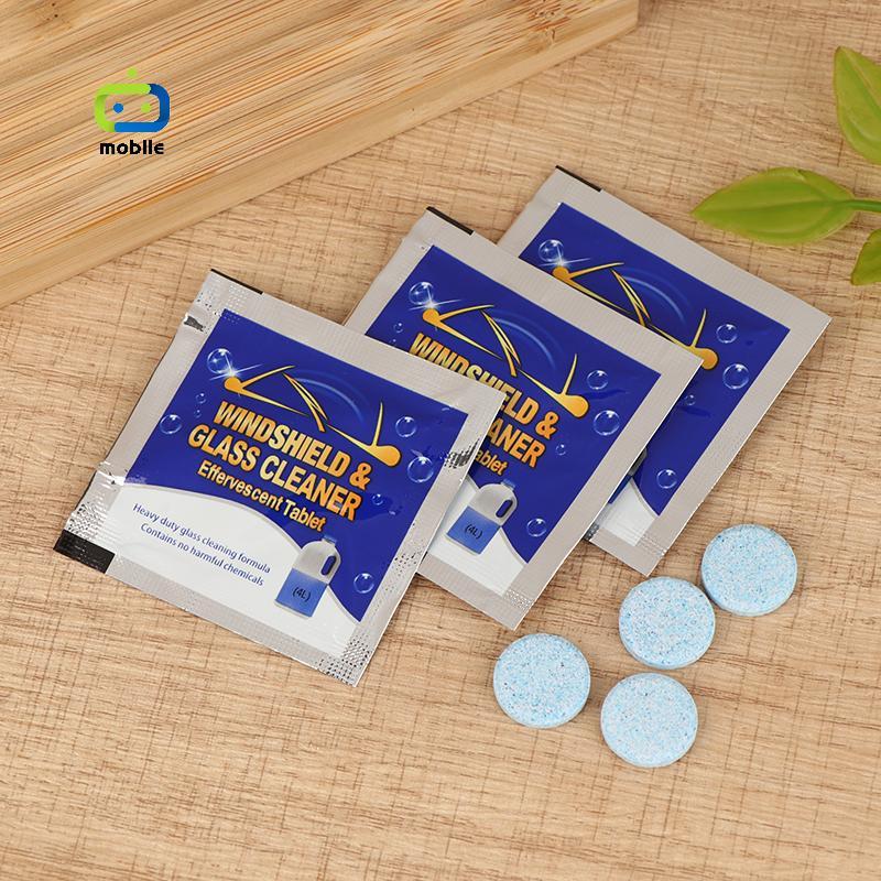 [maygood] 20PCS รถ Wiper Fine Cleaner ทําความสะอาดกระจกรถ Solid Wiper Window Cleaner สําหรับแก้วใดๆห
