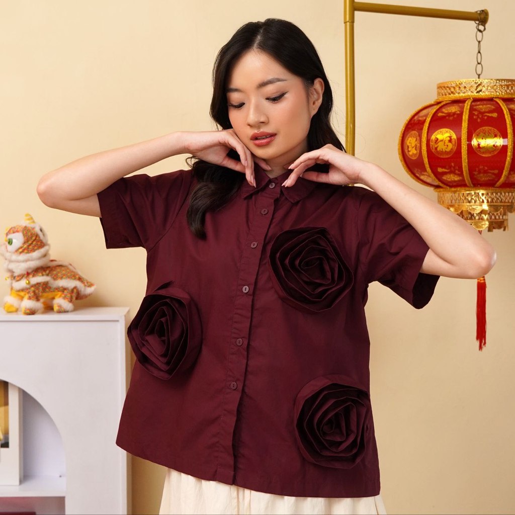 เสื้อเชิ้ต KEMEJA Daffodil - KiiWii K515