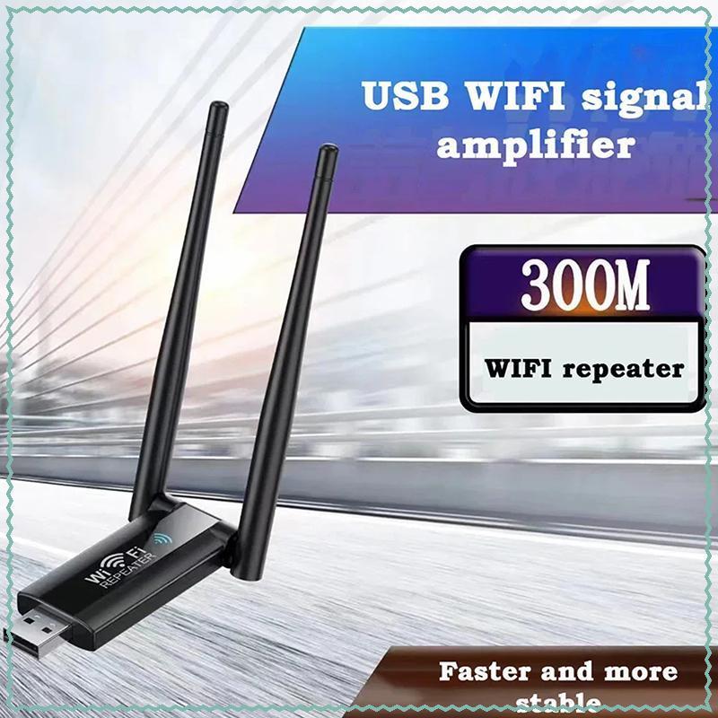 สหหนมคนทคอปเนด์นด์นด์นด์เเจ้ง 300Mbps 2.4G USB Wireless WiFi Repeater Extender Router WiFi เครื่องขย