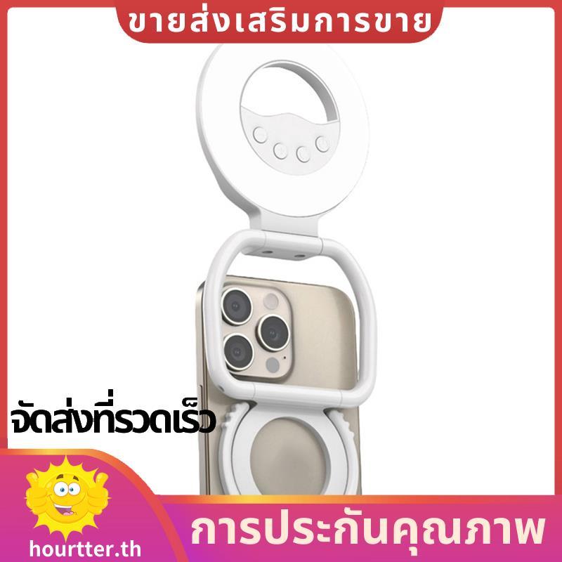 เลนส์โทรศัพท์มือถือ USB ชาร์จ LED Selfie Ring Light LED Selfie Lamp Ring สําหรับสมาร์ทโฟน Selfie Lig