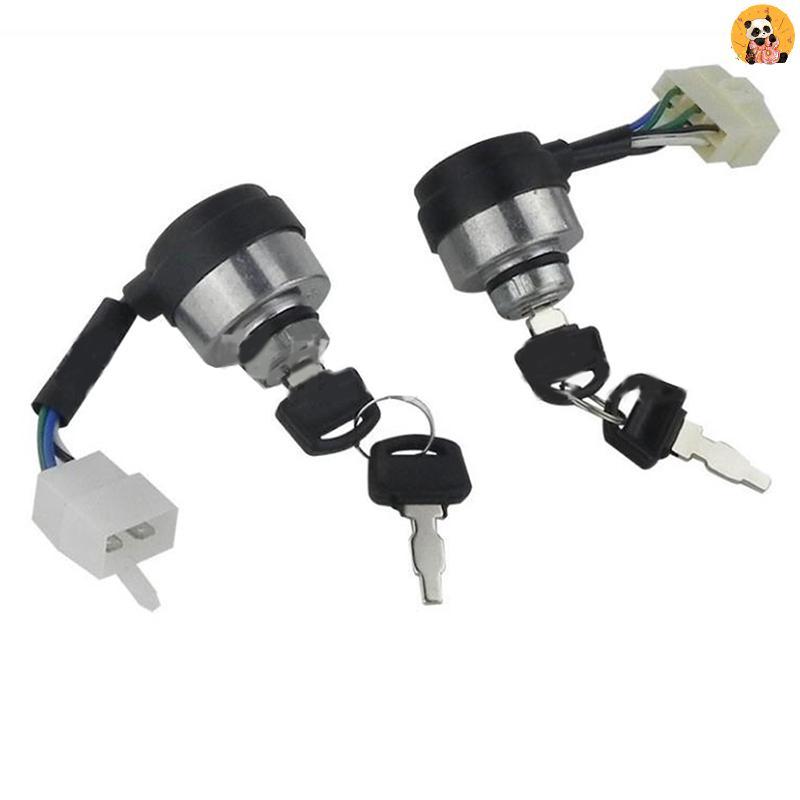[CO] 4/6 Wire Way เครื่องกําเนิดไฟฟ้าเบนซินเริ่มต้น Key Lobination Switch สําหรับ 2-3KW 168F และ 5-8