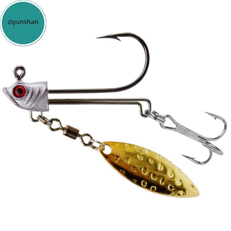 Ziyunshan หัวปลา Hook 1PCS Jig Head Hook ปลาตะกั่ว Hook 7g10g17g Jig Head Fishing Hook vn
