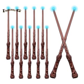 [คุณภาพ T]10 ชิ้น Light Up Wizard Wands เสียงส่องสว่างของเล่…