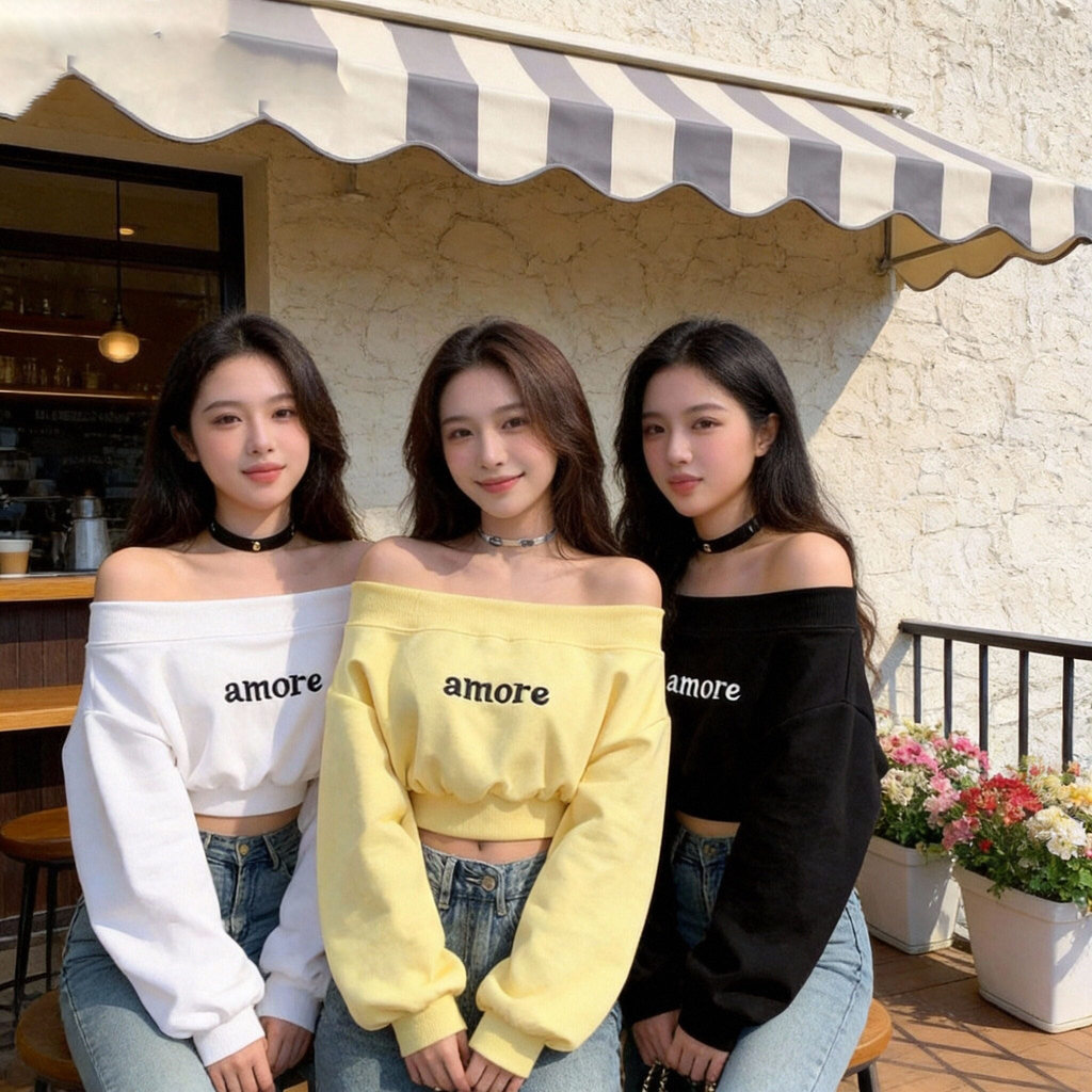 เสื้อครอปปาดไหล่ ชุดเก่งสำหรับทริปพักผ่อน มอบความรู้สึกที่ผ่อนคลายแต่ยังดูดี