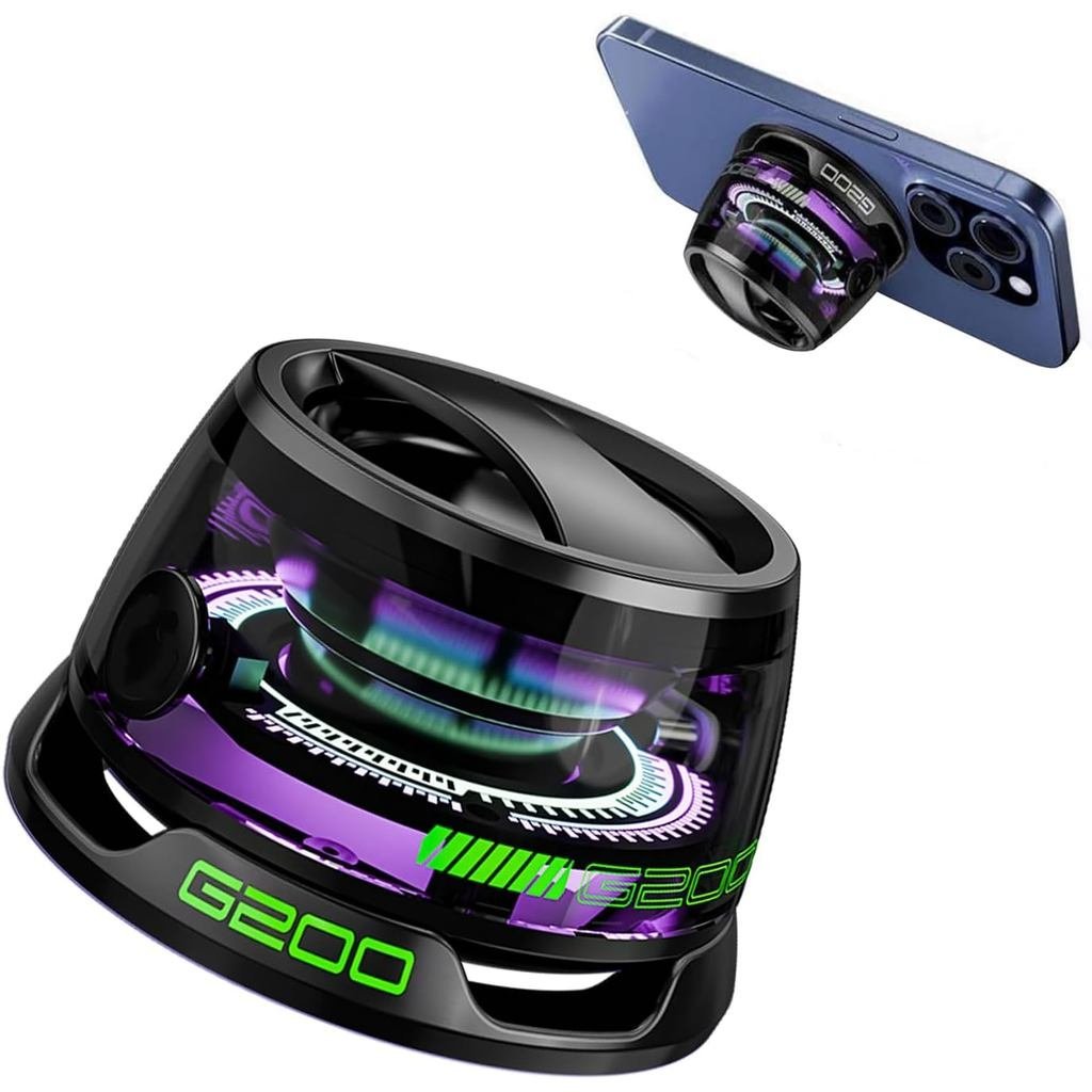 Yaslayp Multifunctional G200 Magnetic Bluetooth Speaker with RGB Light,Wireless Waterproof Magnetic 