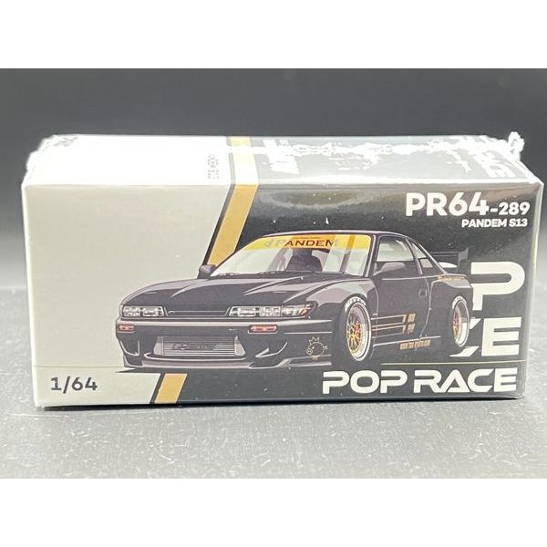 POPRACE 1:64
PANDEM SILVIA S13 - BLACK