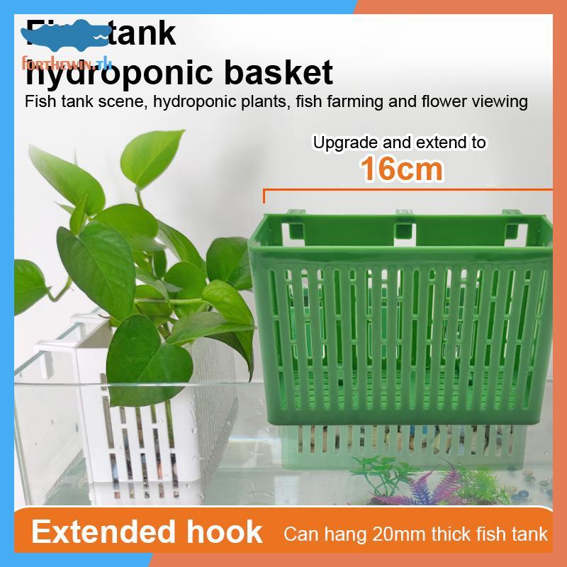 Forthewin Aquatic Plant Holder ตะกร้า Hydroponic สําหรับถังปลา th