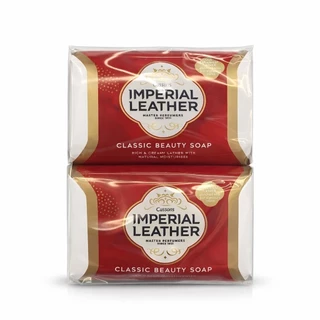 [แพ็ค4ก้อน] Imperial Leather Soap สบู่อิมพีเรียล คลาสสิค สีแดง/สีขาว/สีชมพู 95กรัม