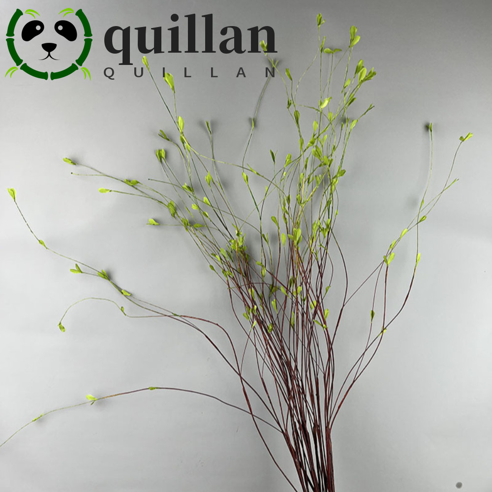 QUILLAN ประดิษฐ์ Willow สาขา, เหมือนจริง 130 ซม.ปลอม Willow Tree, DIY แจกันตกแต่งพลาสติก Handmade จํ