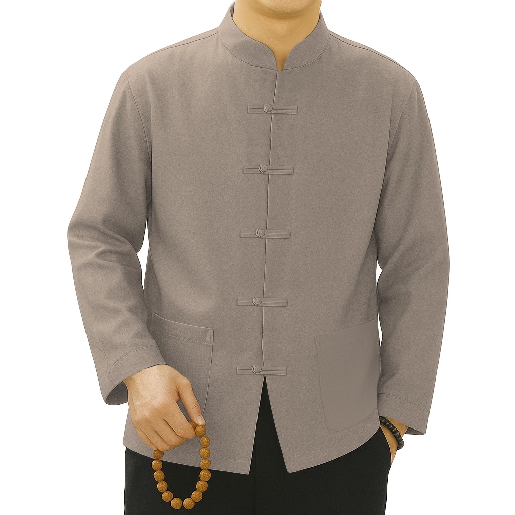 ใหม่ LPM 17152 17156 17160 แขนยาวผู้ชาย Koko Top KOKO CHEONGSAM IPMAN