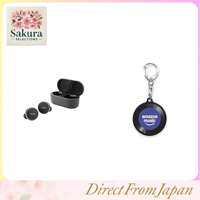 Denon PerL Pro Wireless Bluetooth Earbuds with Personalized Sound, Adaptive Active Noise Cancelling,