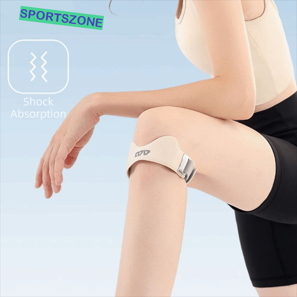 Sportszone สายรัดเข่า Patella Tendon แบบProfessional พร้อมฟังก์ชัน 3D Air Cushion ดูดซับแรงกระแทกและระบายอากาศได้ดี เหมาะสำหรับกิจกรรมกลางแจ้งเช่นการปีนเขาและการเล่นกีฬา