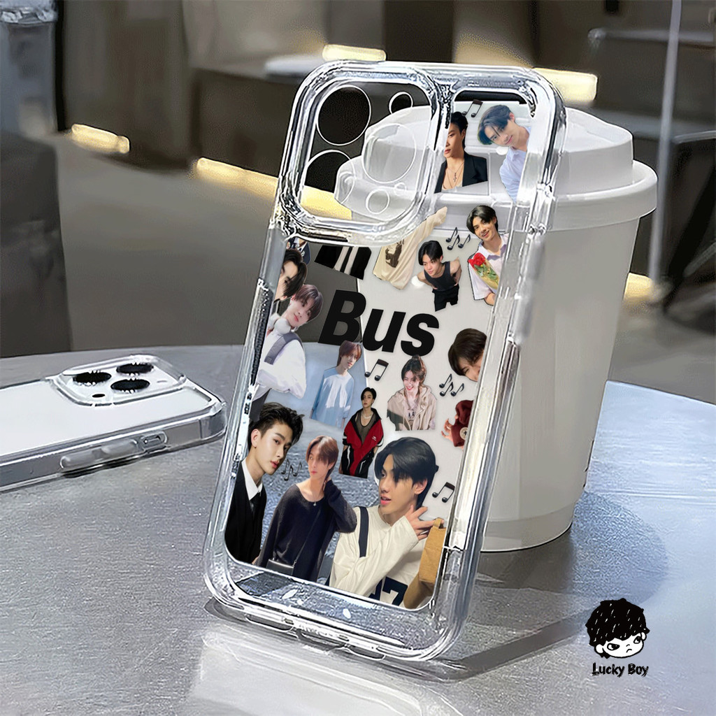 สําหรับiphone 17 Pro Max Kpop Bus Group 15 14 XR 13 11 12 Pro Max 8 7 6 6S Plus X Xs Max Se 2020 13 