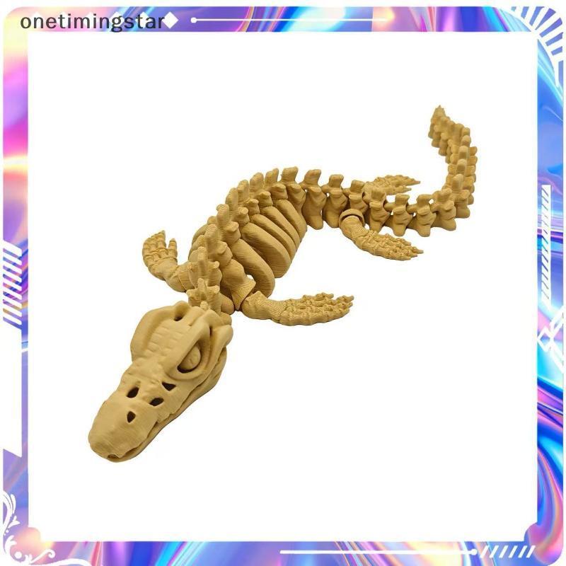 Onetimingstar 1 ชิ้นไดโนเสาร์ขนาดใหญ่กระดูก Replica พร้อม Fins Mosasaurus Skeleton Aquarium ตกแต่งสํ