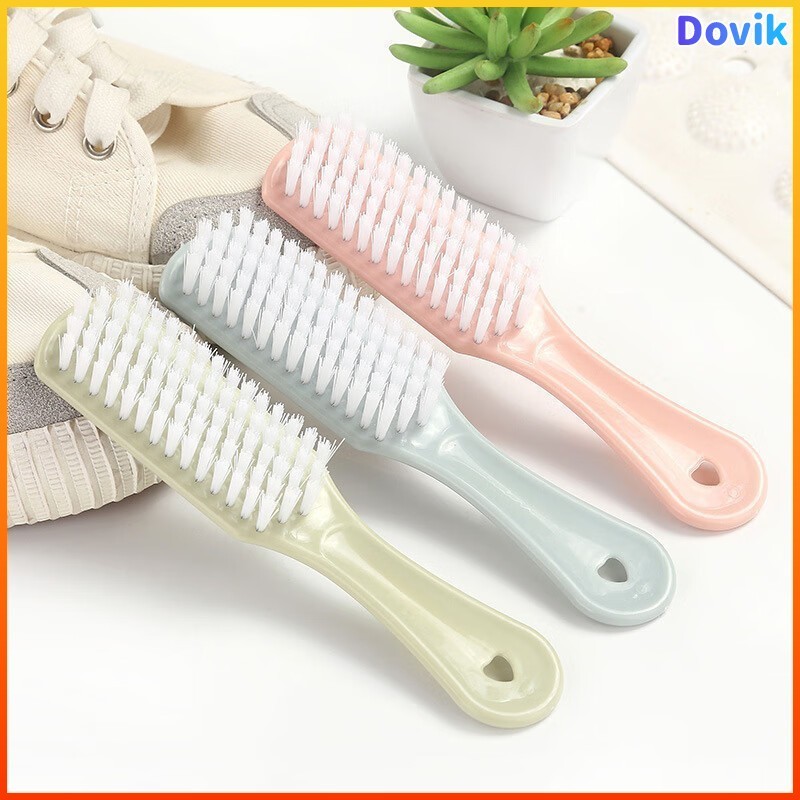 Dovik แปรงทำความสะอาด แปรงขัดรองเท้า แปรงพลาสติกหลายประโยชน์ พร้อมแฮนด์จับพลาสติก พร้อมส่ง ราคา ถูกที่สุด ดีลบีเคเค