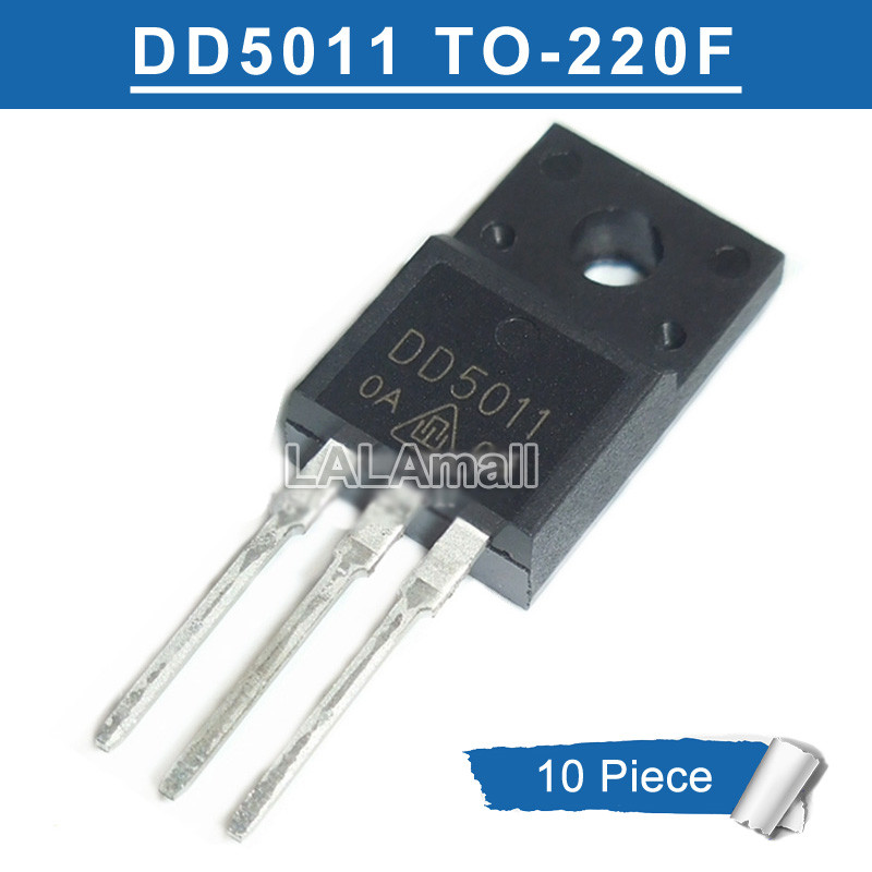 10 ชิ้น DD5011 2SD5011 D5011 3DD5011 TO-220F ทรานซิสเตอร์ใหม่เดิม