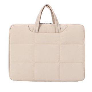 ME.STYLE กระเป๋าแล็ปท็อป 14 นิ้ว สีเบจ