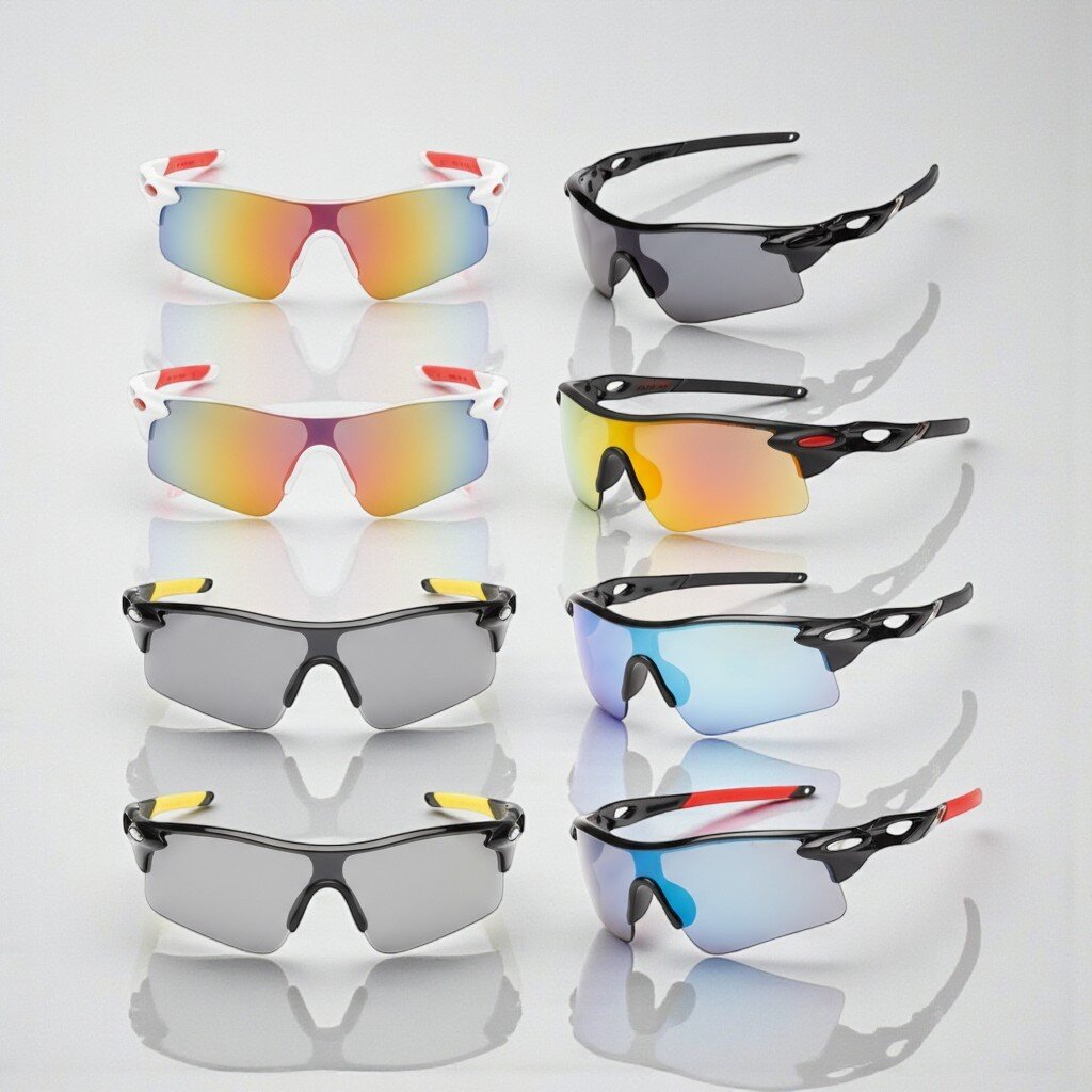 แว่นตาใช้ปั่นจักรยาน T-REX 004 กันแดด กันลม กั แว่นกันแดด