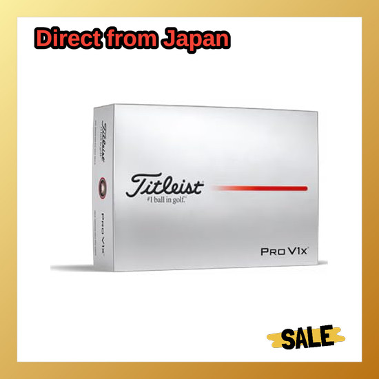 2025 TITLEIST PROV1x PROV1x Hi-Number (12 balls per dozen) Direct From Japan