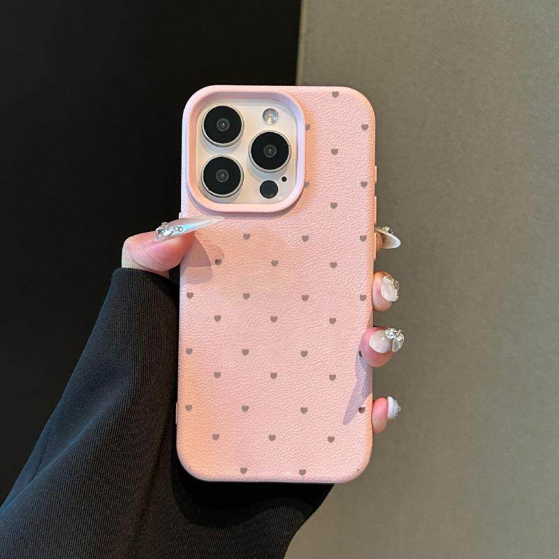 เคสเหมือนเปลือกลิ้นจี่ เคสสำหรับไอโฟน สำหรับ IPhone 15 16 17 11 12 13 14 Pro Max XR X XS Max 7 15 8 16 Plus ลายหัวใจรัก ราคา ถูกที่สุด ดีลบีเคเค แกลเลอรีภาพที่ 7