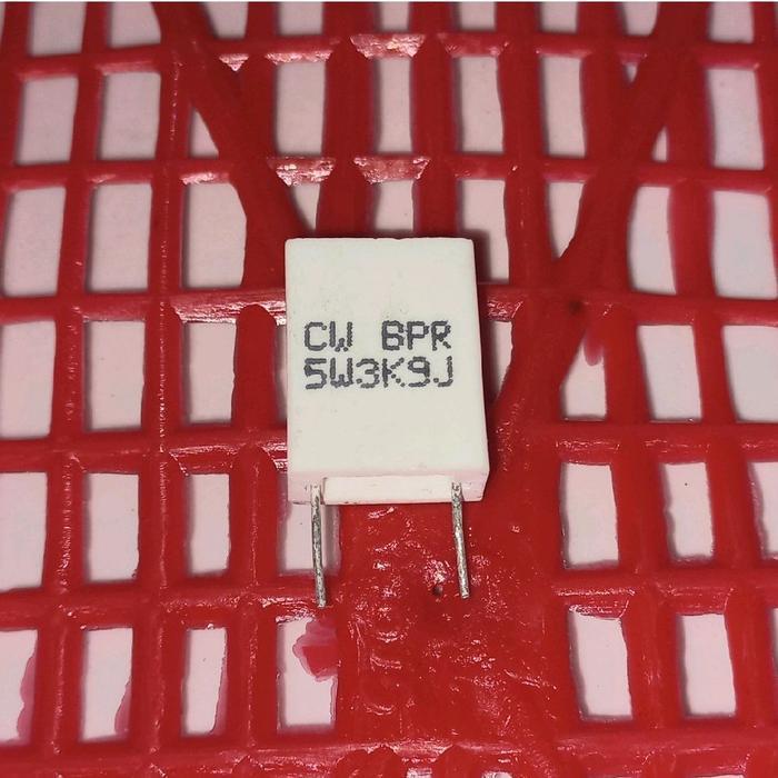 R ชอล์กแบน bpr 3k9 3.9k 3.9k 5w 5watt 5 วัตต์ Resistor mpr nobel nible 5 วัตต์ 3.9 1