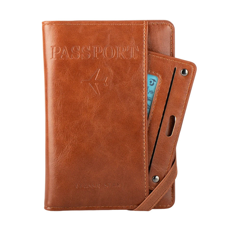 Multifunctional passport bag, storage card holder, document and passport bag, travel passport bag, d