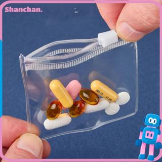 ชานชาน 20ชิ้น/เซ็ตถุงเก็บ,ถุงยาพลาสติกนํามาใช้ใหม่,มินิปิดผน…
