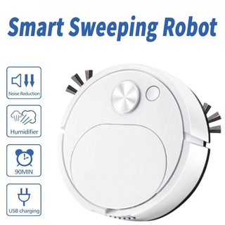 Rechargeable Smart Automatic Sweeping Robot Cleaning Robot for Home Silent Sweep-Mop-Vacuum