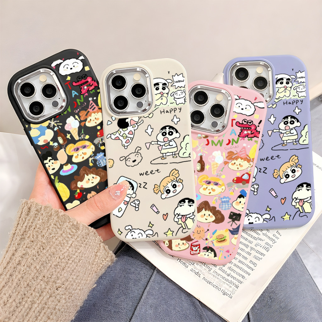 ShinchanLotso Casing Little Chubby Case Samsung A36 5G/A56 5G A16 A06 A35 5G/A55 5G A54 5G A15 A14 A