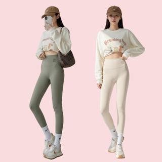 เลกกิ้งขายาว เอวสูง เก็บหน้าท้อง ผ้ายืด ใส่สบาย เลกกิ้งออกกำ…