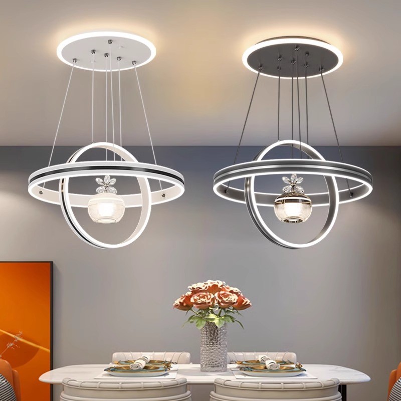 Restaurant chandelier with creative and unique artistic design2025New model dining room crystal chan