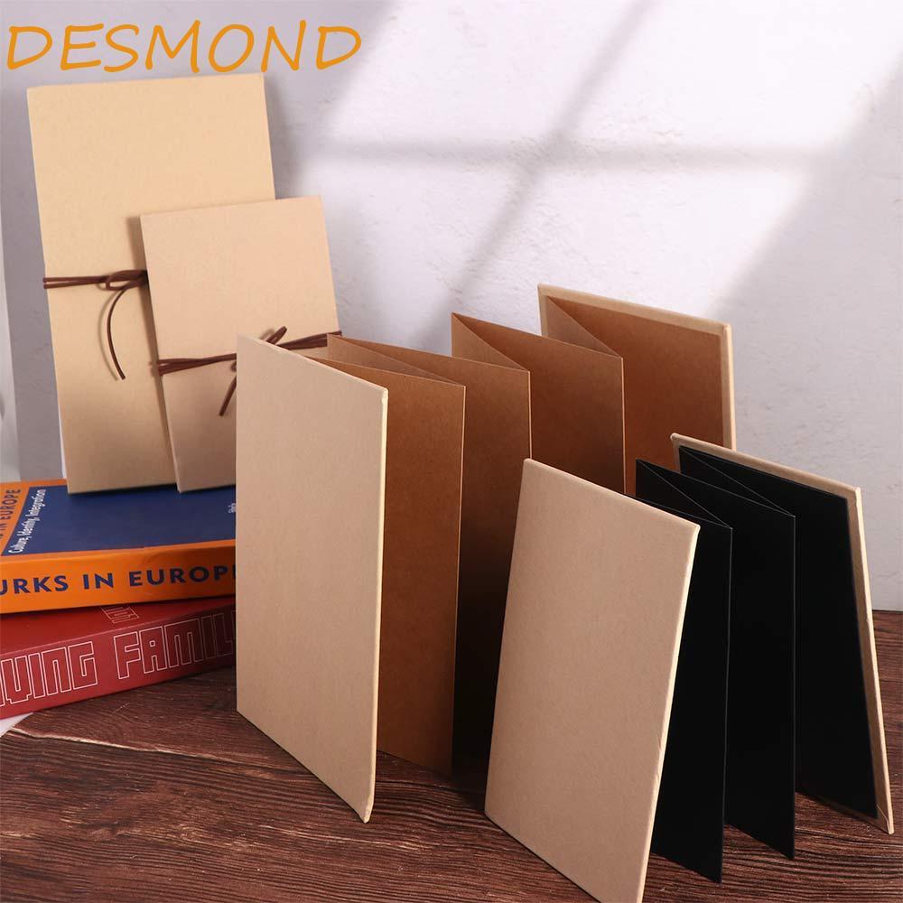 Desmond Accordion อัลบั ้ มภาพ Gifts, พับ Photocard Surprised Photo Book, รวบรวมหนังสือกระดาษคราฟท ์ Handcrafts Graffiti DIY Surprise ของขวัญครอบครัว