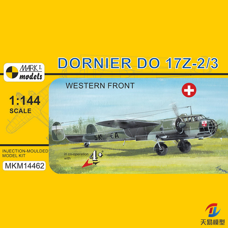 Tianyi Model Mark I Models Assembly MKM14462-64 DO 170Z-2/3 1/144