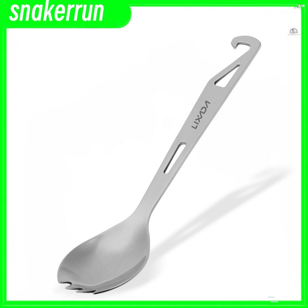 Snke Lixada ที่เปิดขวดสแตนเลสที่มีที่เปิดขวดน้ําหนักเบาสําหรับตั้งแคมป์กลางแจ้ง