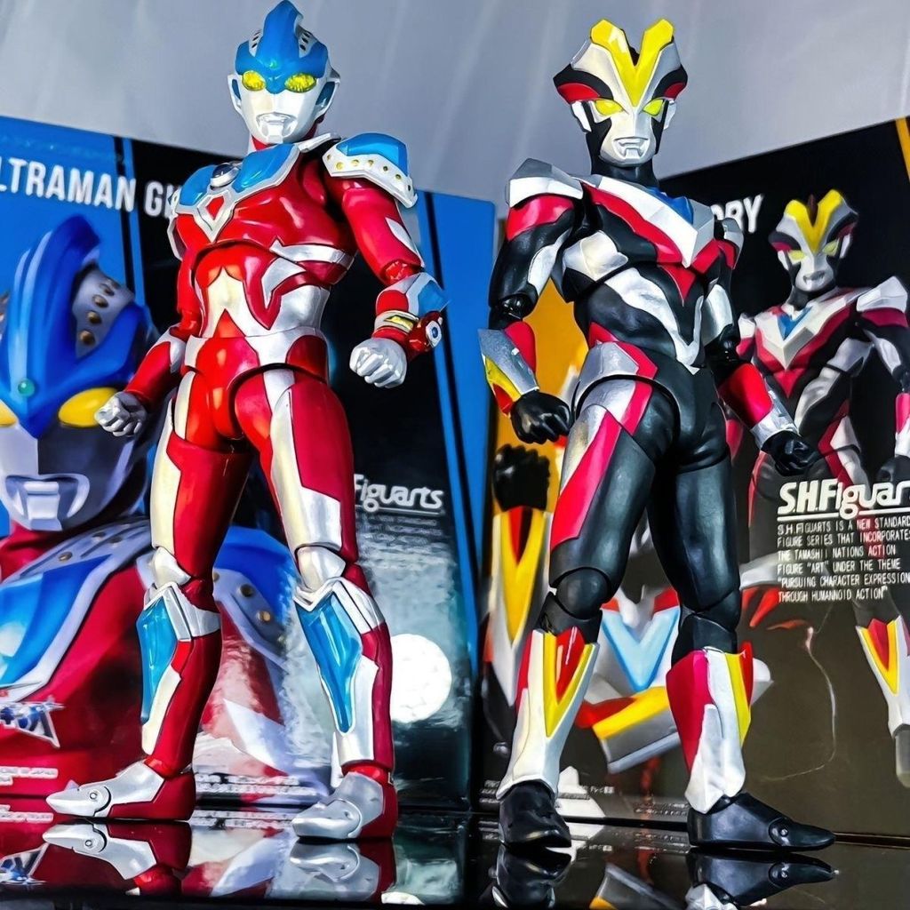 SHF Triga Ultraman Figure Joint Movable Trigano Acerodde Digaburyze