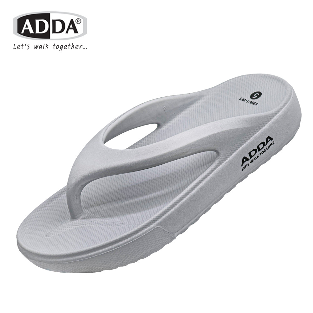 รองเท้าแตะ แบบหูคีบ ADDA รองเท้าลำลอง แบบหนีบ สำหรับผู้หญิง รุ่น 59901W1