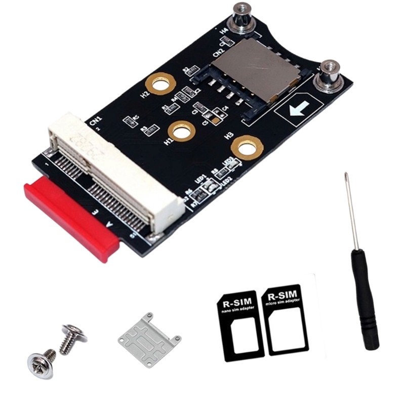 QJ M 2 Key A+E Converter สําหรับ Mini PCIe Wifi LTE โมดูลสําหรับ Win10