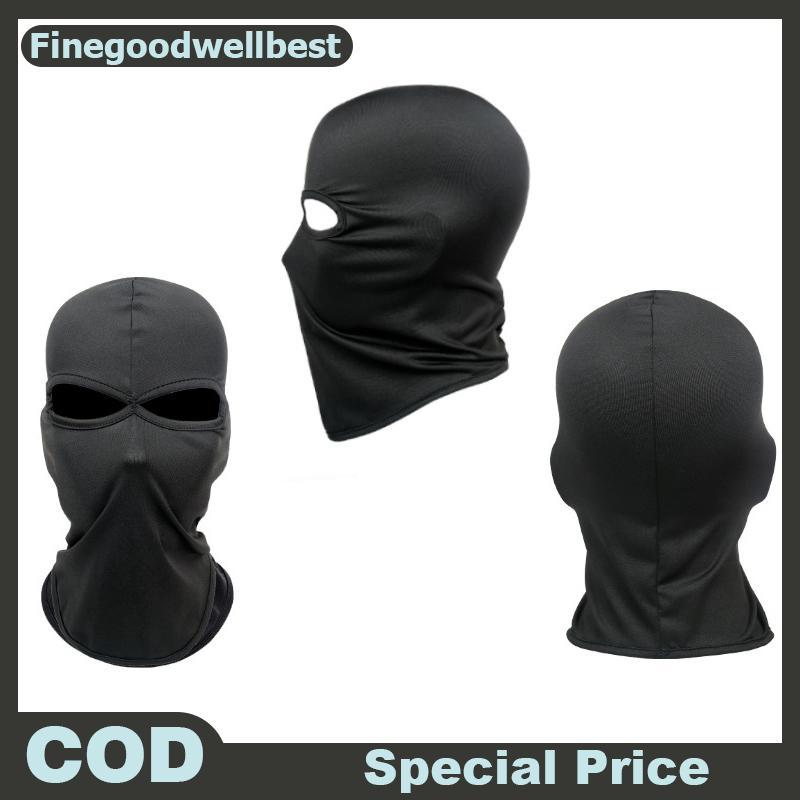 FBTH 2 หลุม Balaclava รถจักรยานยนต์ Face Mask Moto หมวกกันน็อกสกี Ne Full Face Mask Windproof Face S