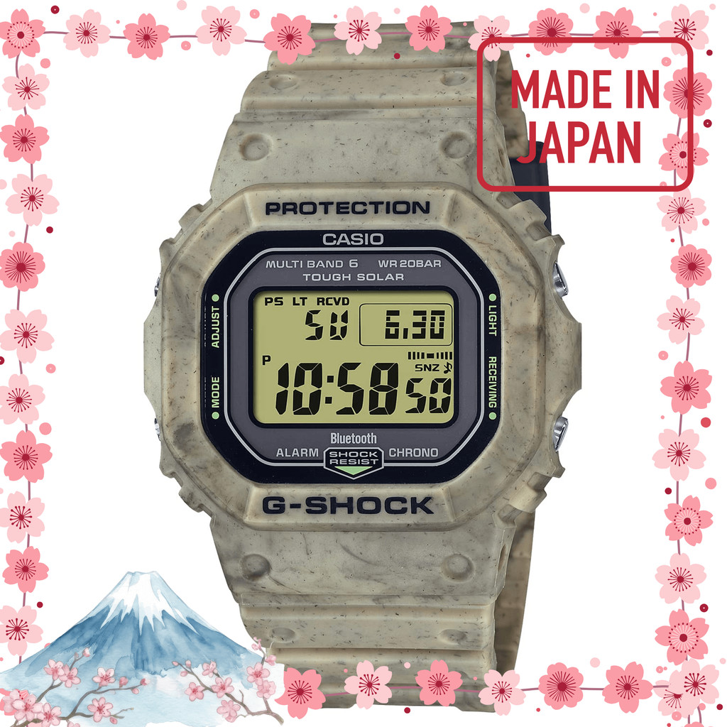 【ผลิตในประเทศญี่ปุ่น】[คาซิโอ] นาฬิกาข้อมือ จีช็อก 【สินค้าของแท้ในประเทศ】 Bluetooth มีระบบพลังงานแสงอ