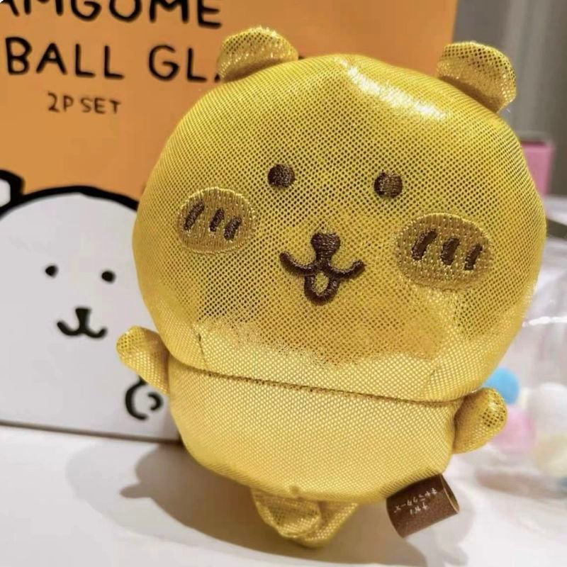 นาคโนะญี่ปุ่น Self-Laughing Bear Jii Kawai Golden Bear จี้ตุ๊กตาน่ารัก