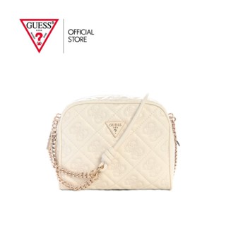 GUESS กระเป๋า รุ่น QL965814 ADELASIA CAMERA CROSSBODY สีขาว